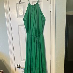 Banana republic vibrant green dress!  Brand new